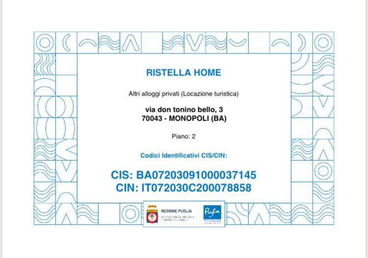Ristella Home Монополи Екстериор снимка